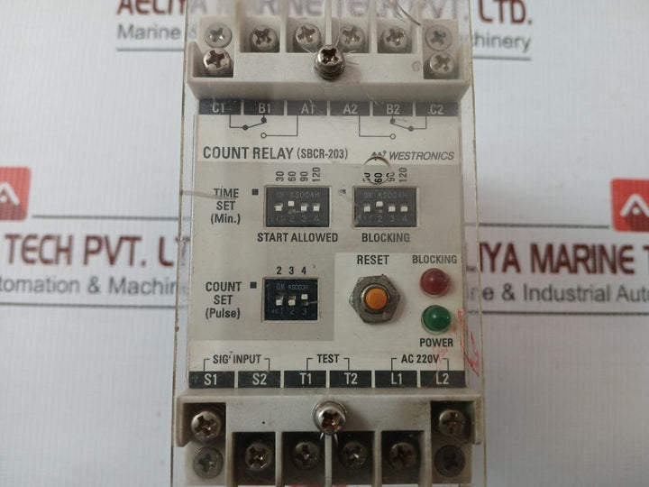 Count Relay Sbcr-203 Westronics Ac176-264V