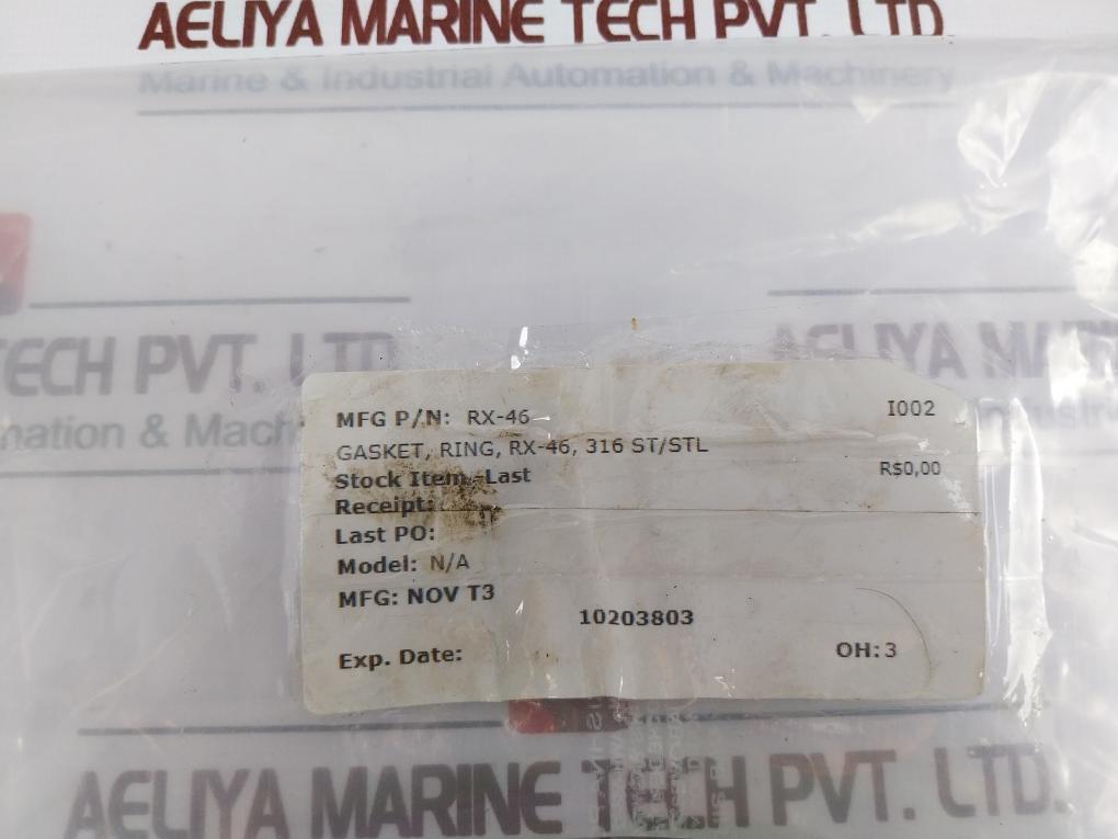 Coxin Rx-46 Octagonal Seal Ring 6A-1461 B4584652