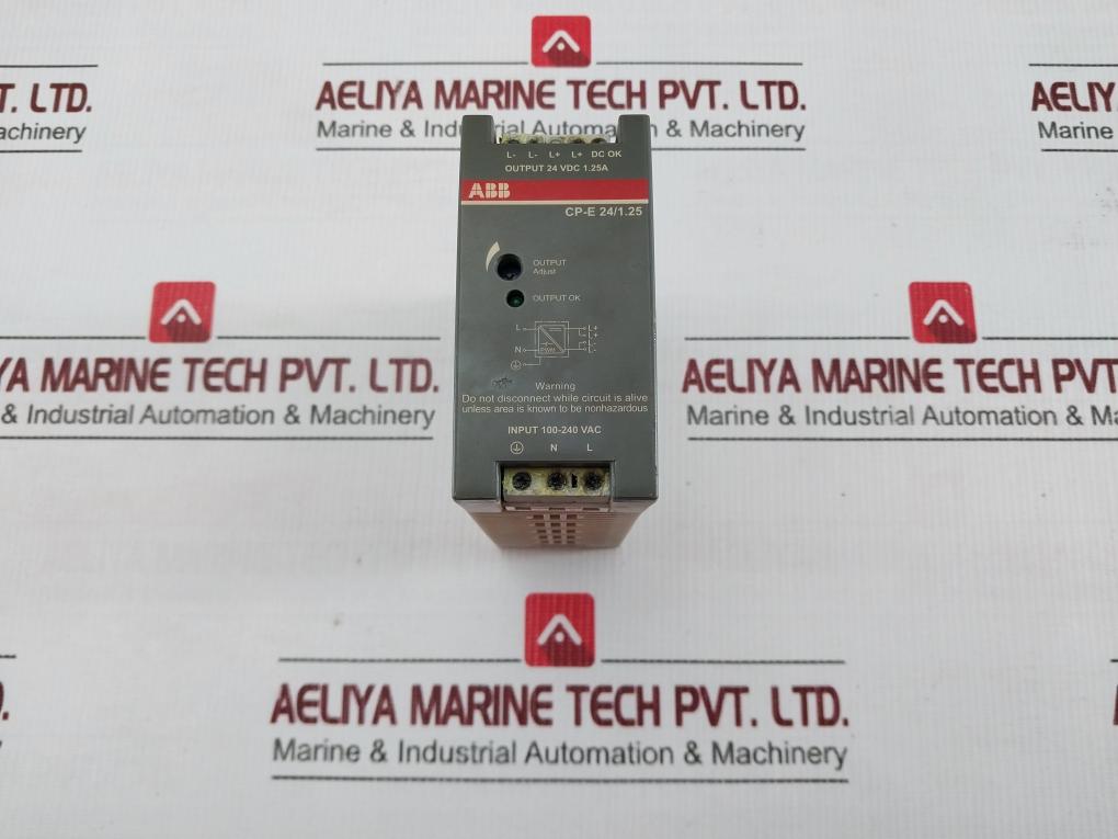 Cp-e 24/1.25 Switch Mode Power Supply Abb 24-28Vdc 47-63Hz