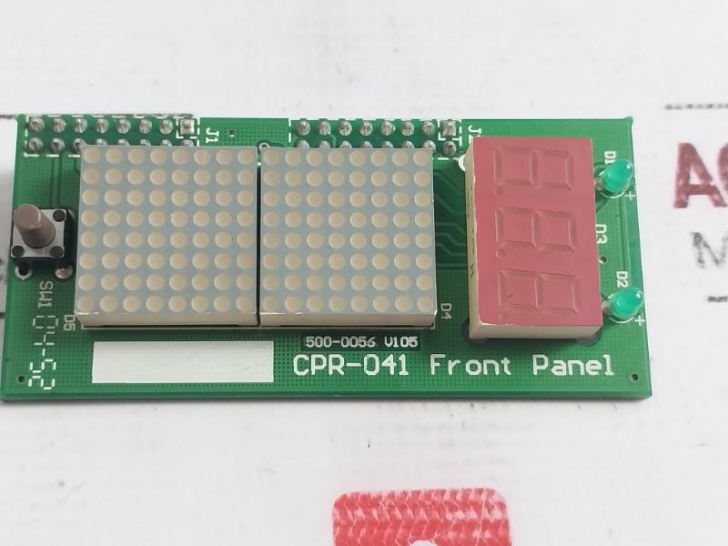 Cpr-041 Front Panel 500-0056 V105