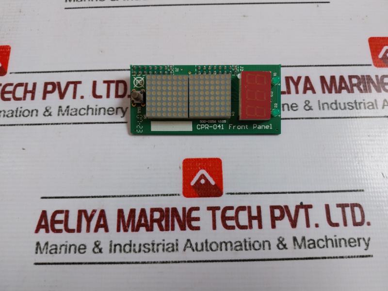 CPR-041 Front Panel, 500-0056 V105