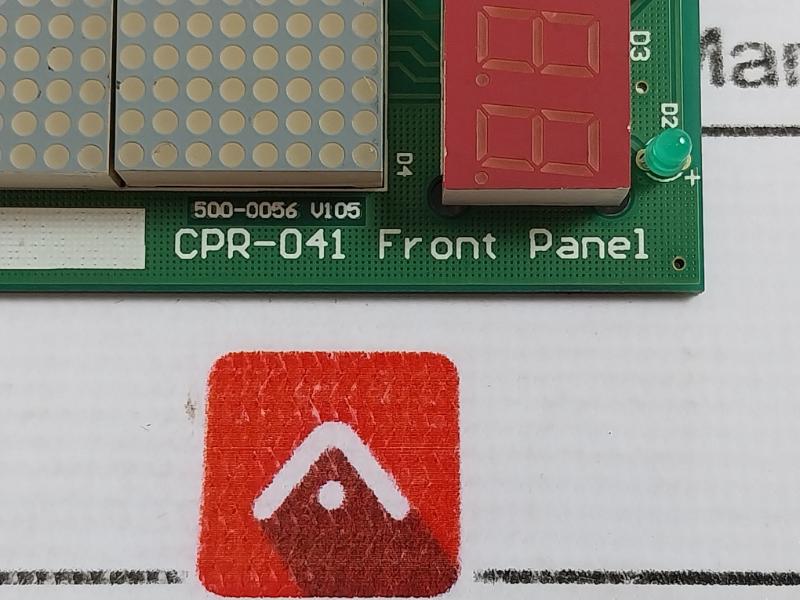 CPR-041 Front Panel, 500-0056 V105
