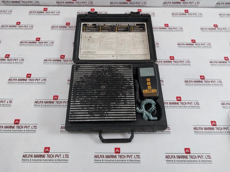 Cps Cc220 Compute-a-charge Refrigerant Scale Set 0-220Lbs/0-100Kg, 25Oz/10 Gram