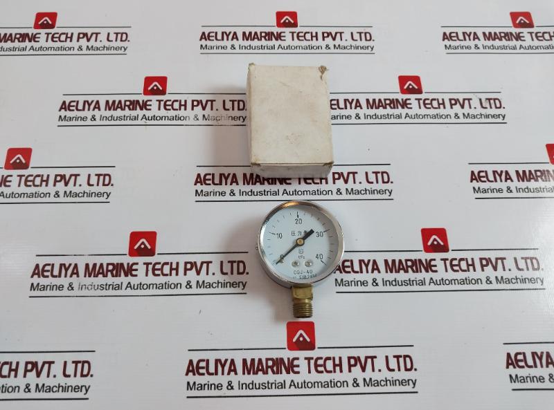 Cqj-40 Nitrogen Valve Pressure Gauge 0-40 Mpa 2.5