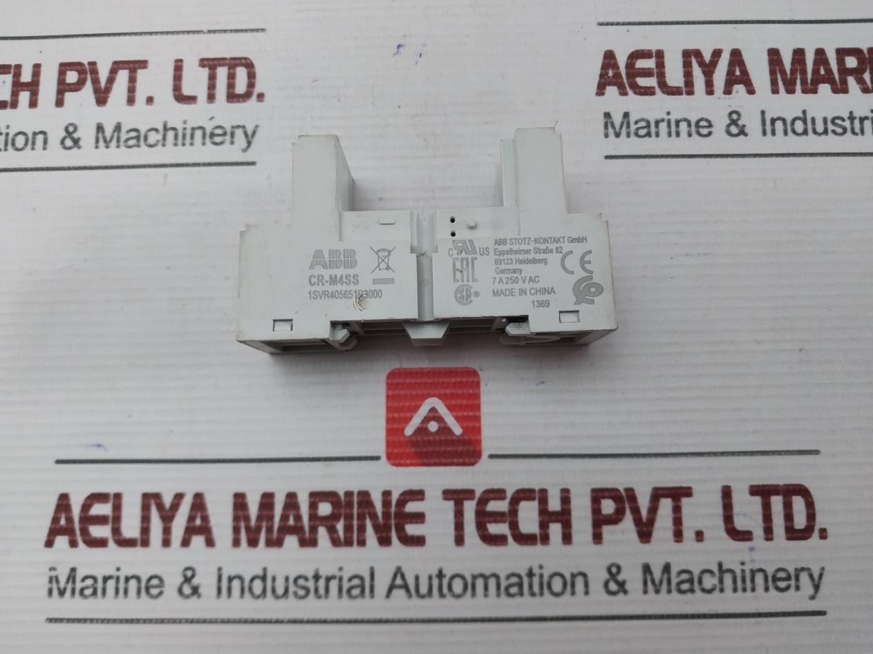 Cr-m4Ss Brand Abb Relay Socket 7A 250Vac