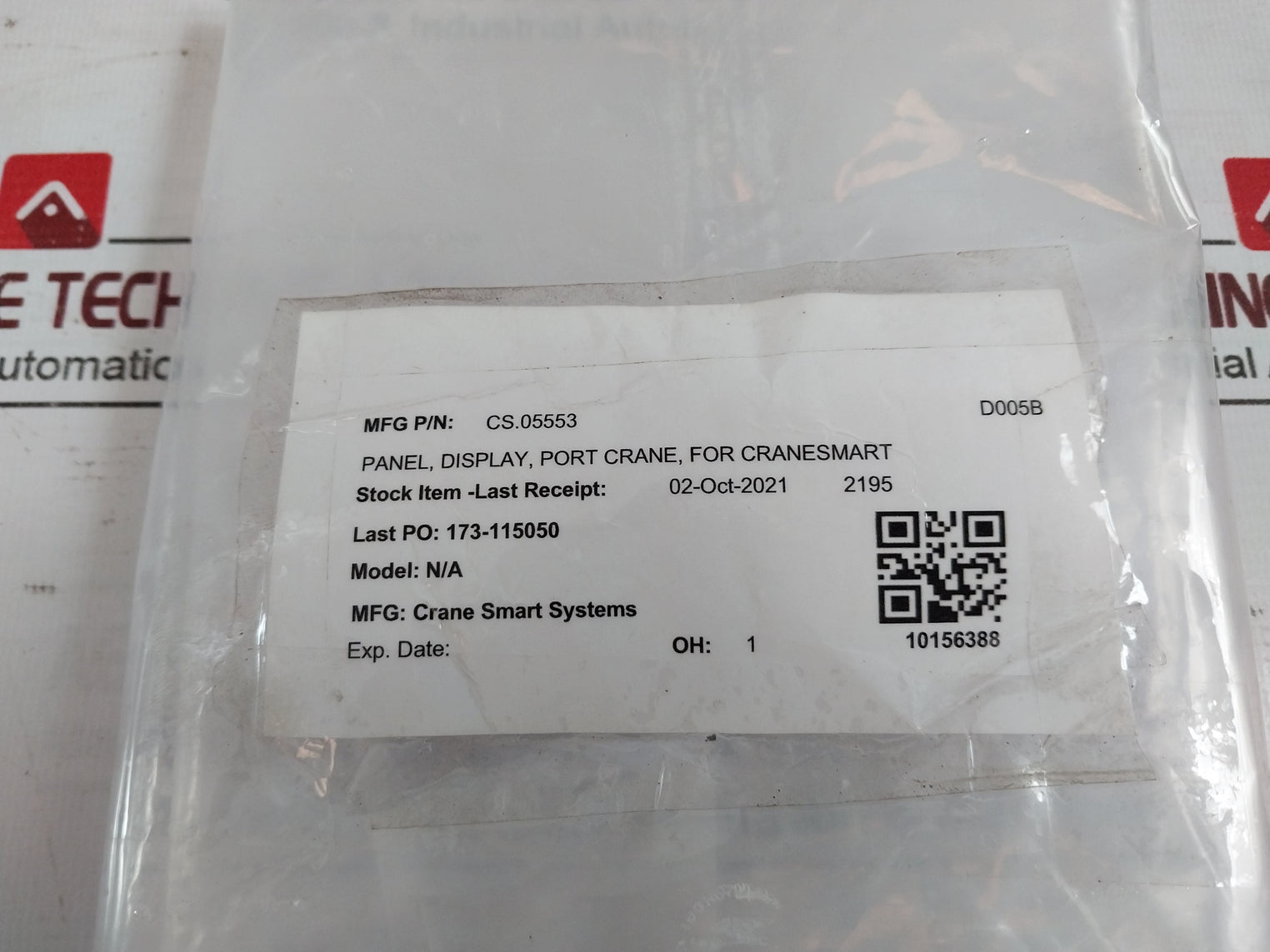 Crane smart System Cs.05553.P.6 Receiver Panel D005B 2195 10156388