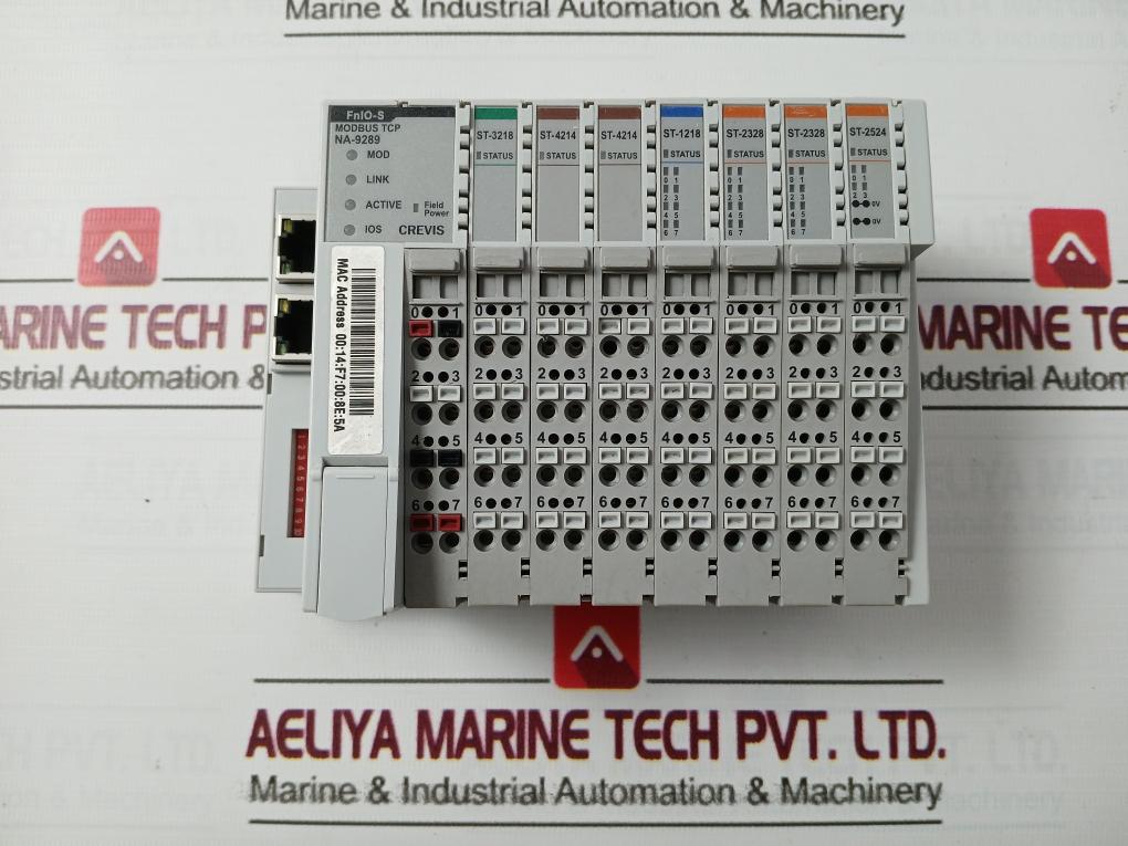 Crevis Na-9289 Modbus Tcp Network Adapter St-2524 St-3218 Rev: R06 24Vdc, 2.0A