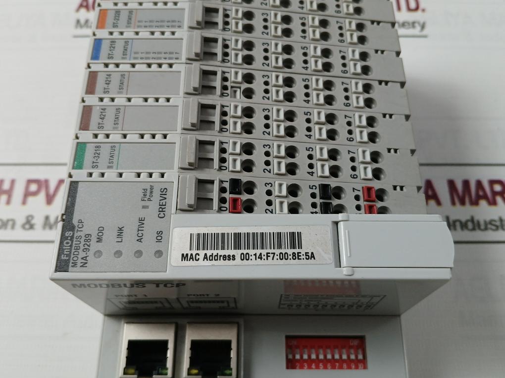 Crevis Na-9289 Modbus Tcp Network Adapter St-2524 St-3218 Rev: R06 24Vdc, 2.0A