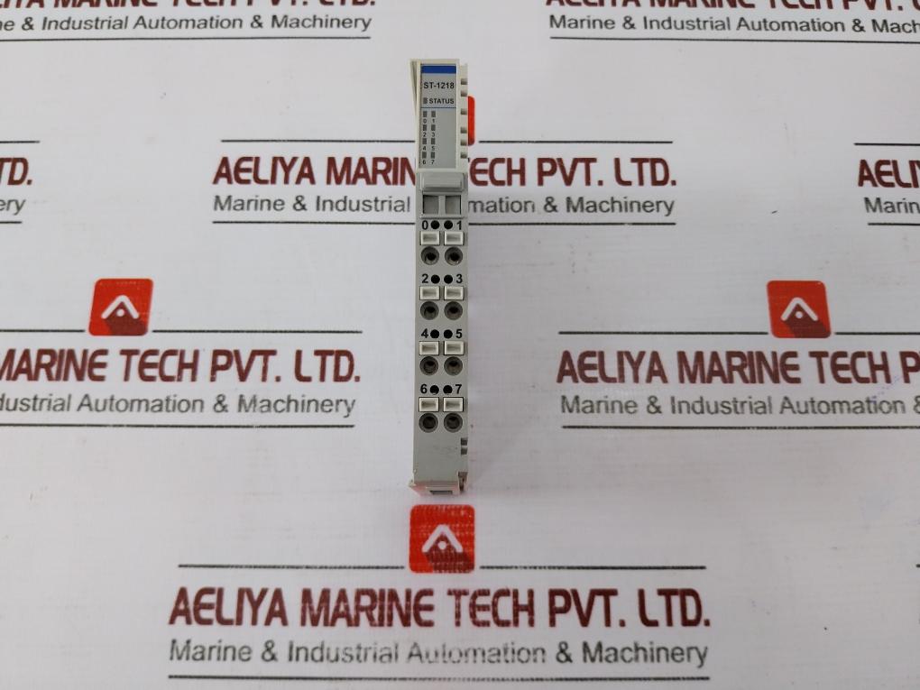 Crevis St-1218 Digital Input 8 Points, Sink, Terminal, Relay 12v / 24vdc