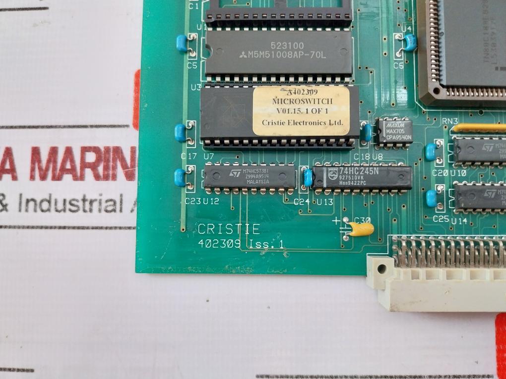 Cristie 402309 Printed Circuit Board A402309 V01.15