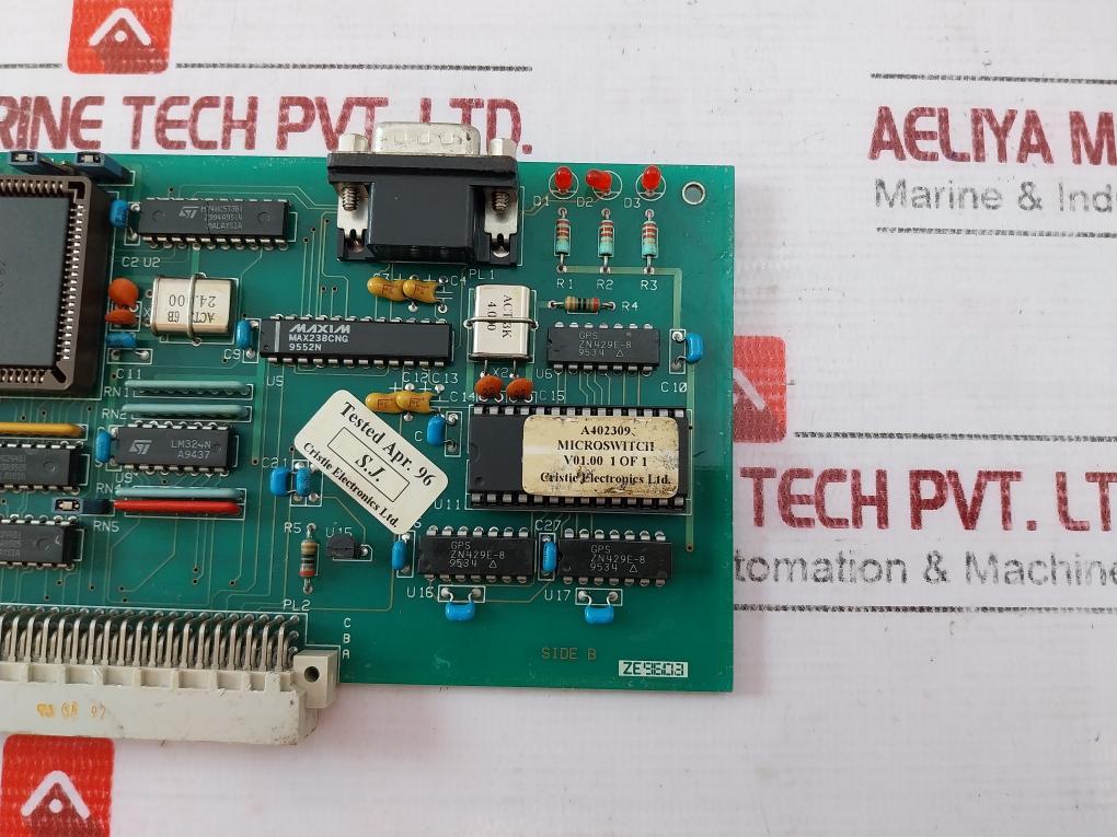 Cristie 402309 Printed Circuit Board A402309 V01.15
