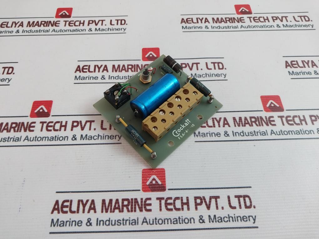 Crockatt Fsa-4-8-10 Printed Circuit Board