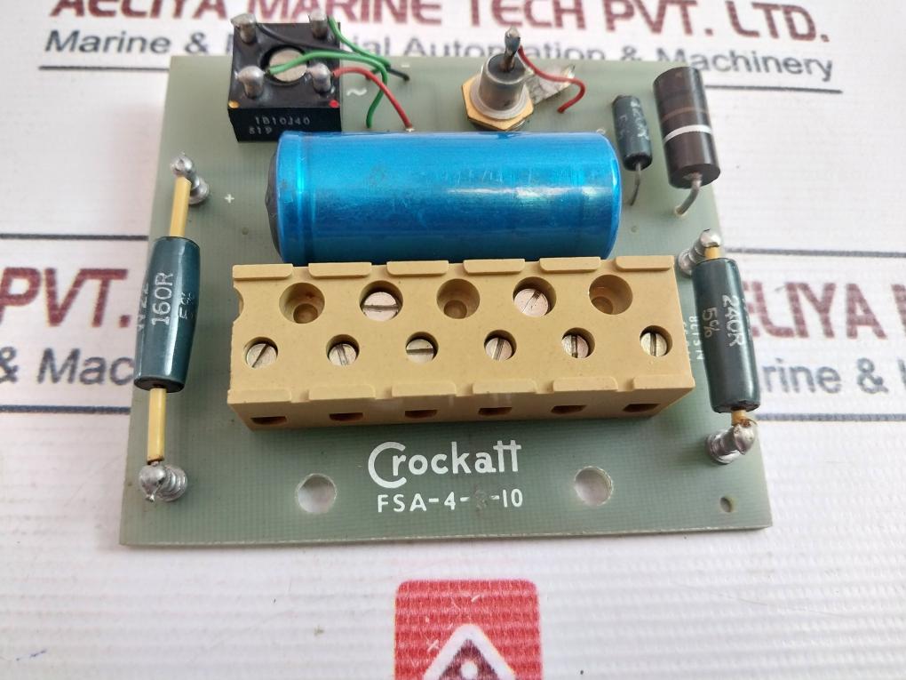 Crockatt Fsa-4-8-10 Printed Circuit Board