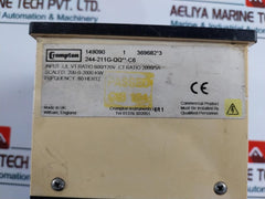 Crompton 0-2000 Kw Analog Panel Meter