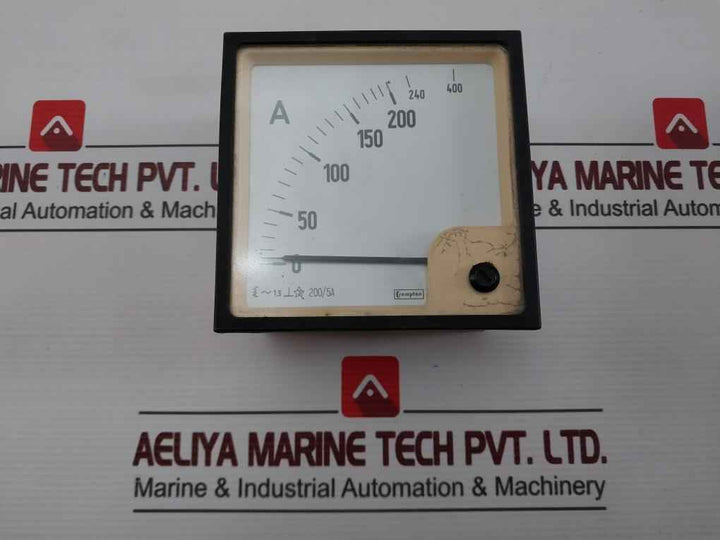 Crompton 0-200/400A Panel Ammeter
