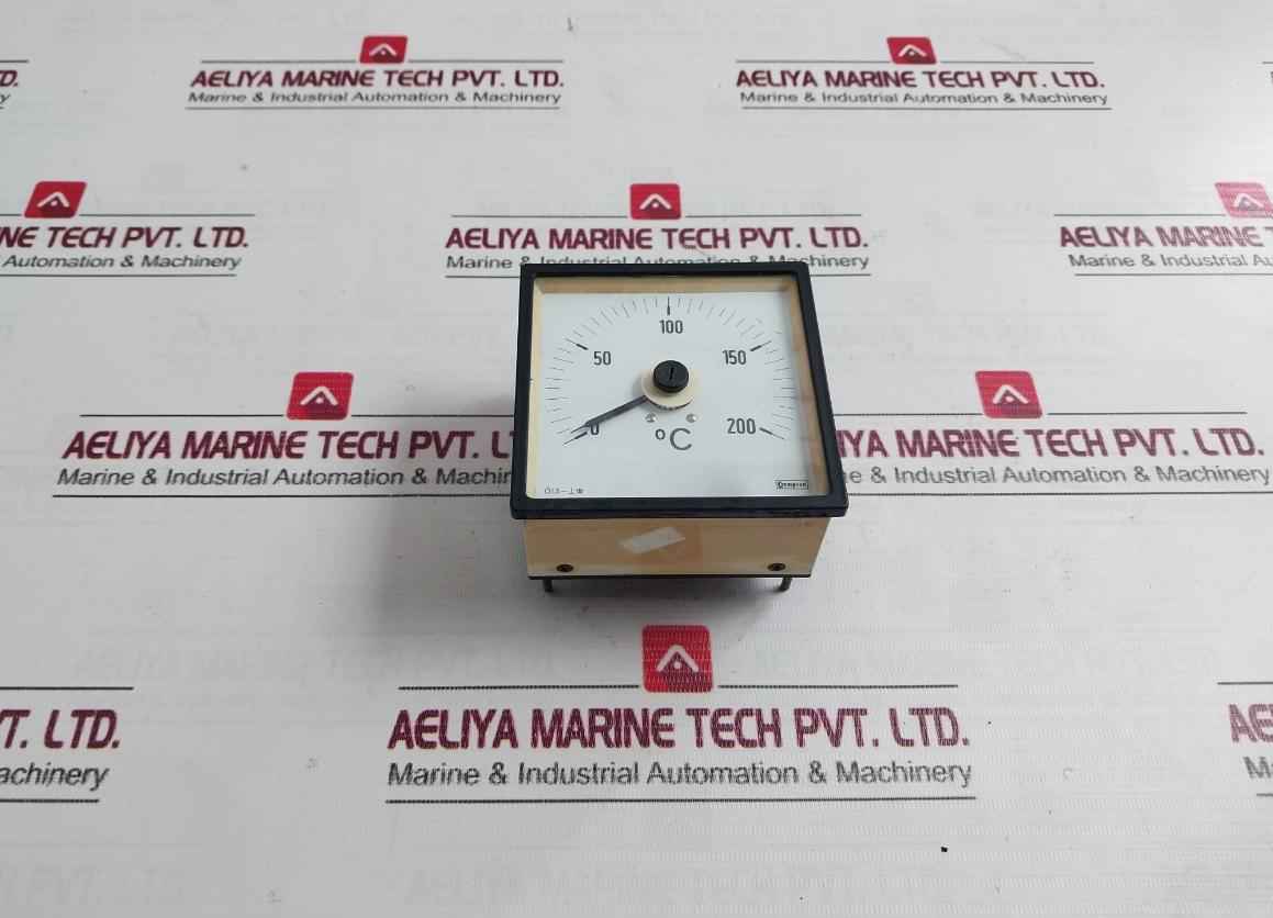 Crompton 0-200°C Analog Temperature Meter