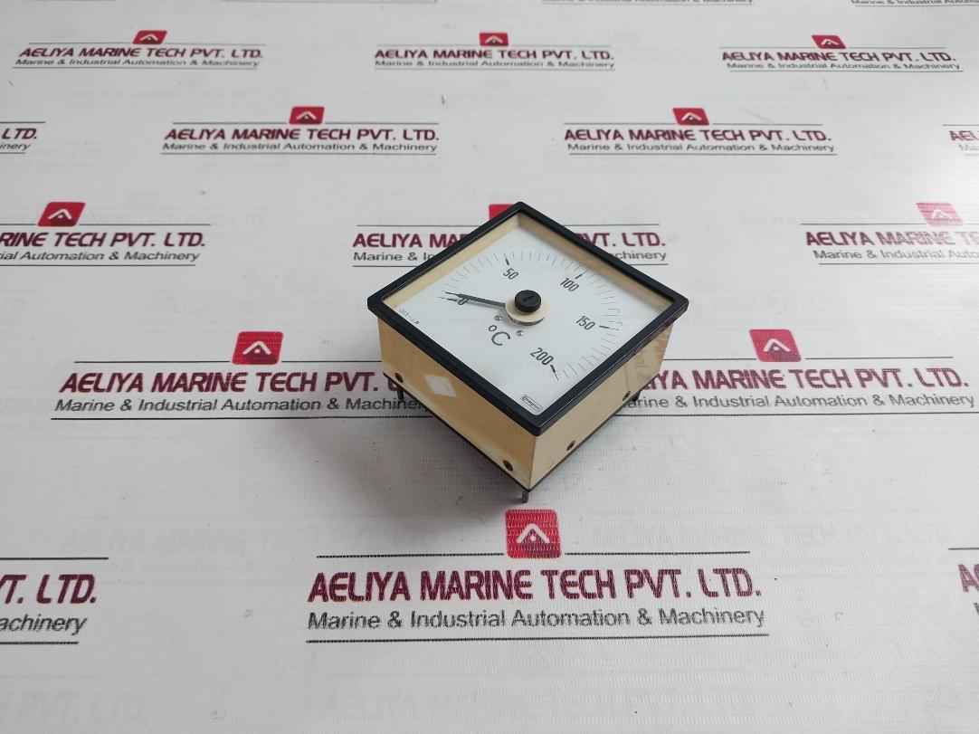 Crompton 0-200°C Analog Temperature Meter