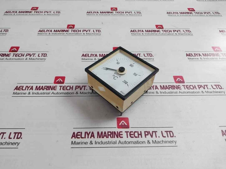 Crompton 0-200°C Analog Temperature Meter
