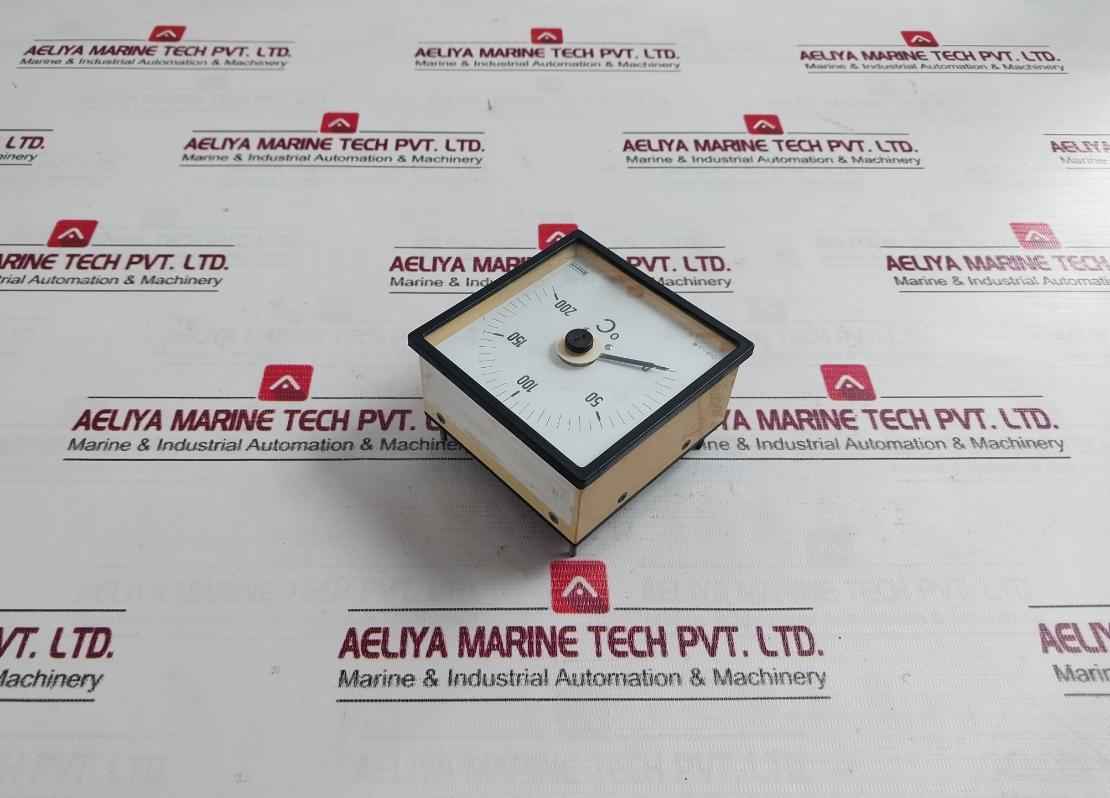 Crompton 0-200°C Analog Temperature Meter