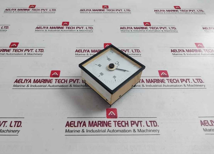 Crompton 0-200°C Analog Temperature Meter