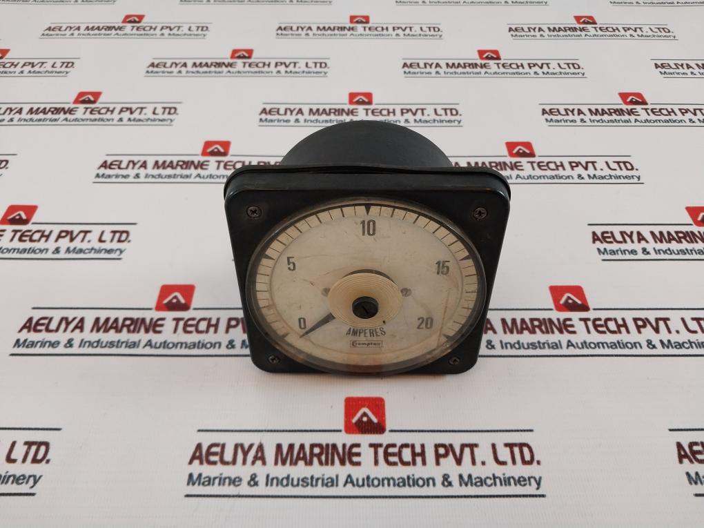Crompton 0-20 DC AMP Analog Amperes Meter