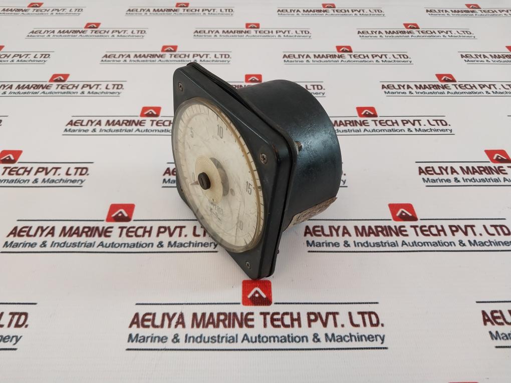 Crompton 0-20 DC AMP Analog Amperes Meter