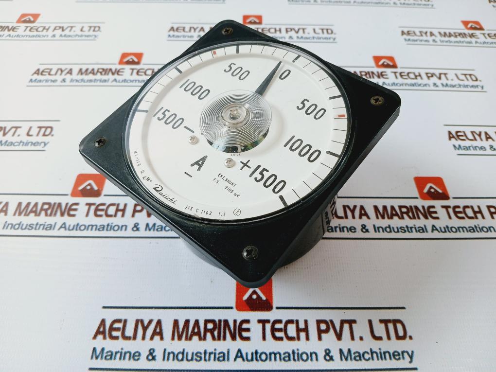 Crompton 0-6A Panel Ammeter 244-01AG