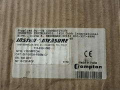 007-05Ga-pzsm-c7 Ac Voltmeter 0.5 Va 600V Rms/Dc Crompton