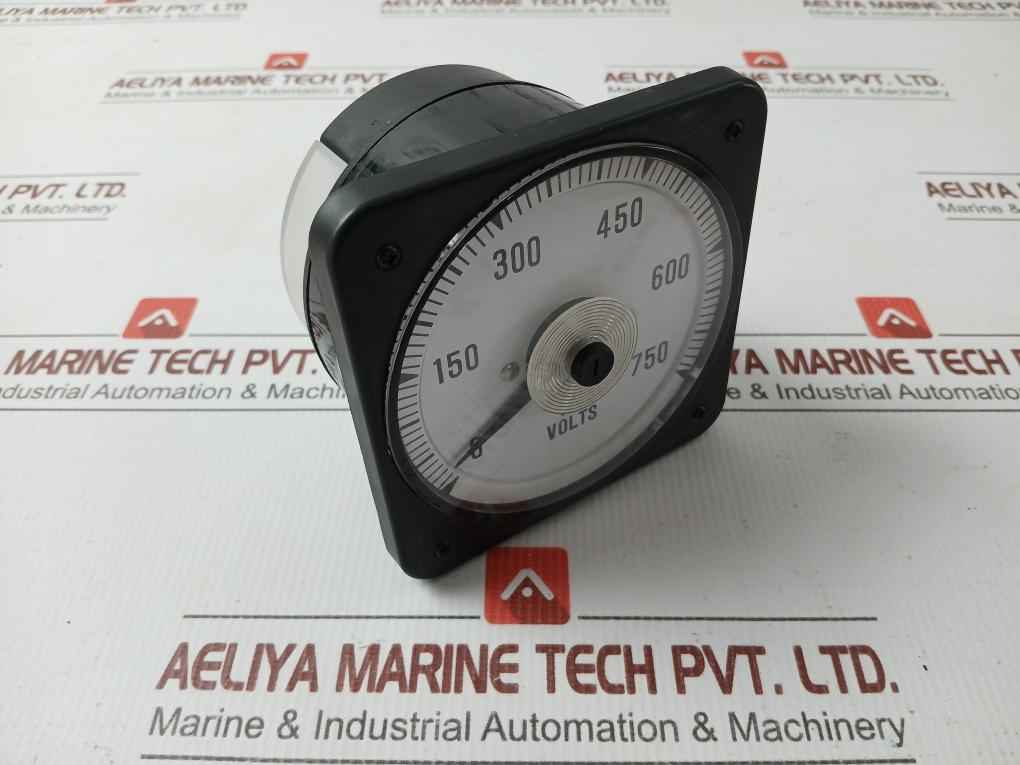 007-05Ga-pzsm-c7 Ac Voltmeter 0.5 Va 600V Rms/Dc Crompton