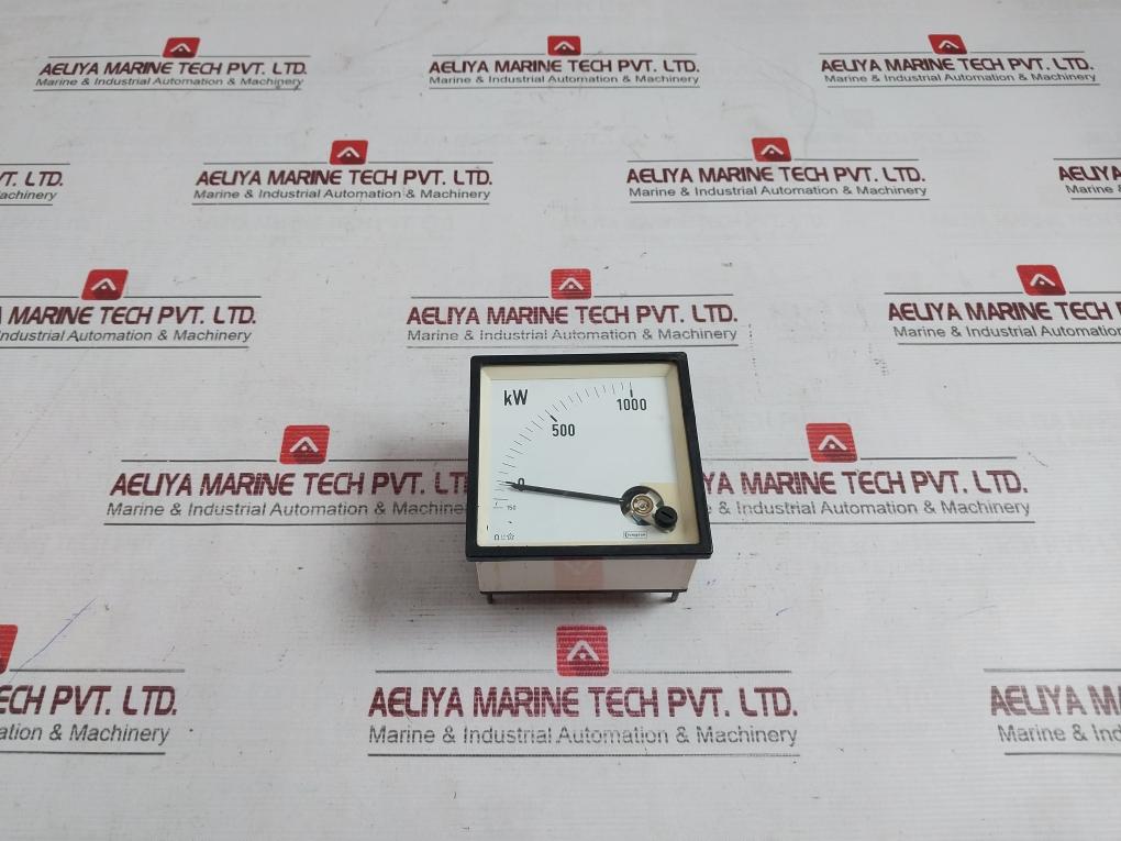 Crompton 01804-32033 Analog Meter 39446A/B1 Es.0/10 Volts Dc 150-0-1000 Kw 1.5