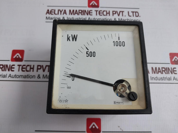 Crompton 01804-32033 Kilo Watt Meter 150-0-1000 Kw