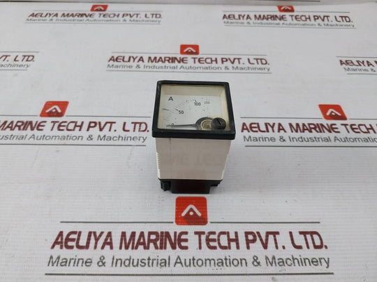 Crompton 242-752G-lspz-c5 Ammeter 0-100/200A 100/5A 50 Hertz 0-5/10 Amps Ac
