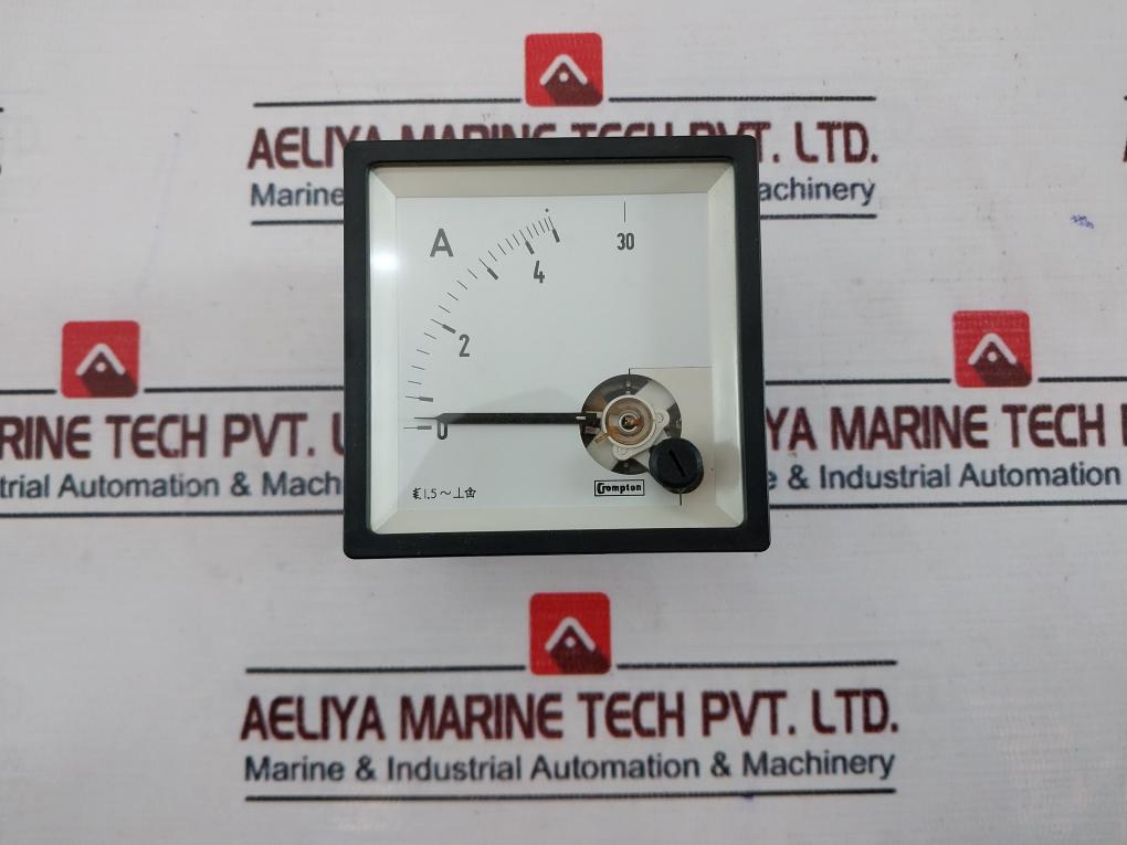 Crompton 243-026G-lsls-c5 Analog Ammeter