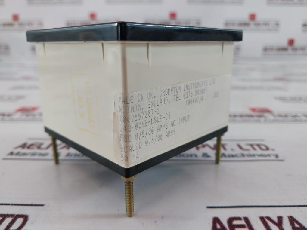 Crompton 243-026G-lsls-c5 Analog Ammeter