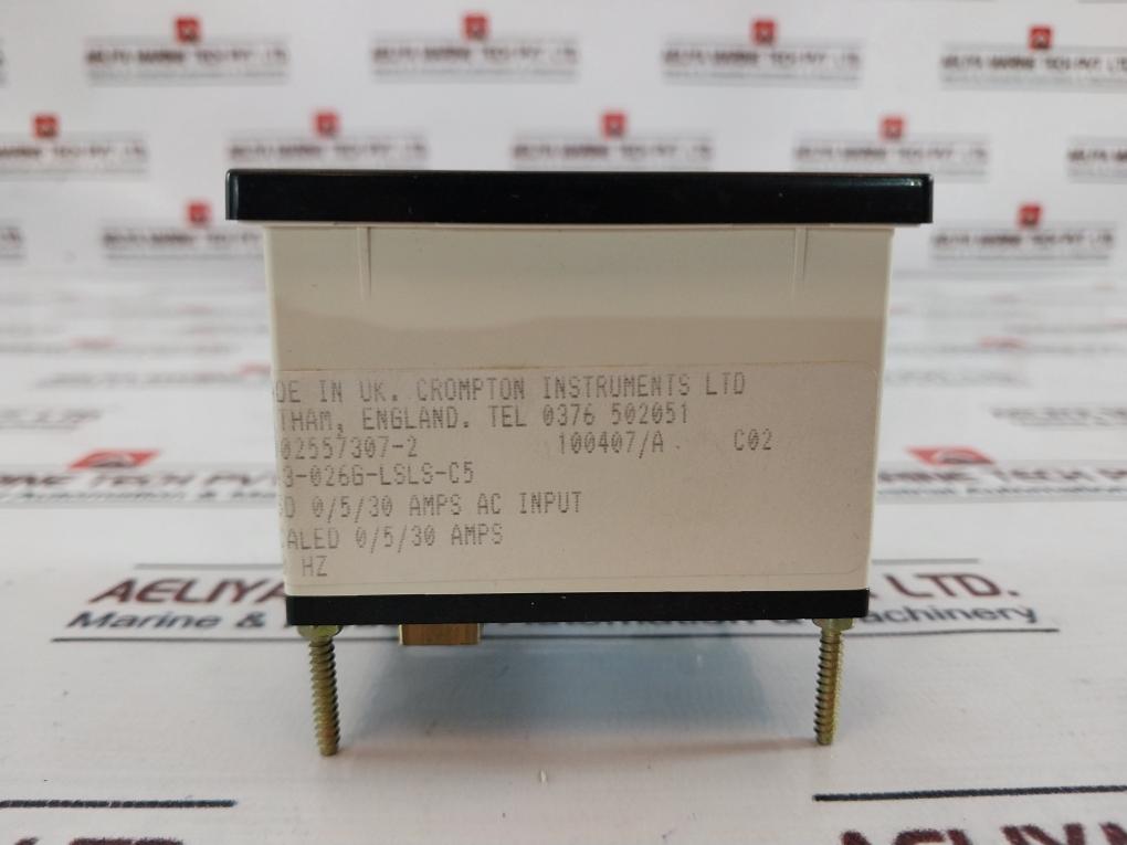 Crompton 243-026G-lsls-c5 Analog Ammeter