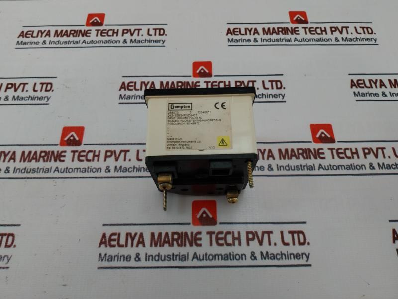 Crompton 243-156G-rnzh-c6 Hours Run Meter 200-250 Volts Ac 60Hz