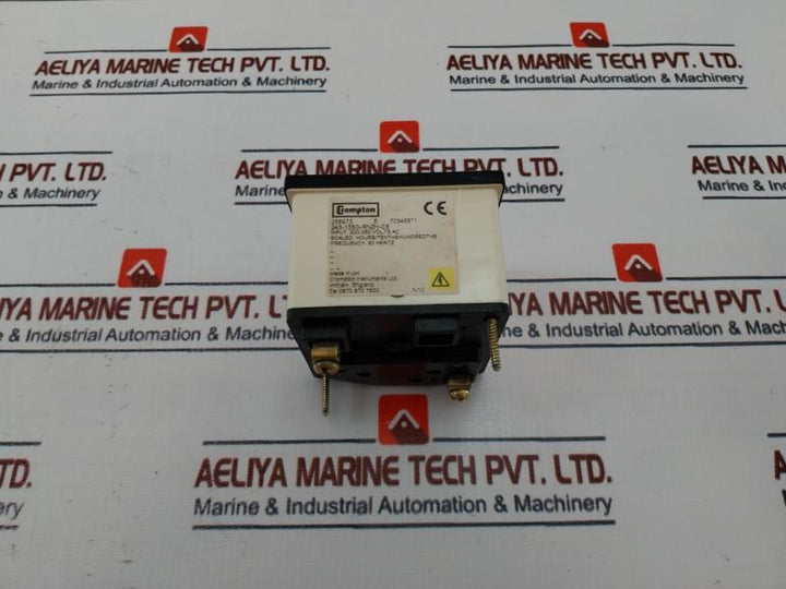 Crompton 243-156G-rnzh-c6 Hours Run Meter 200-250 Volts Ac 60Hz