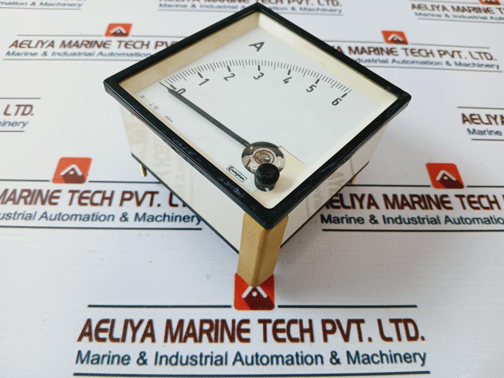 Crompton 244-01AB Ammeter 0-6A 60MV