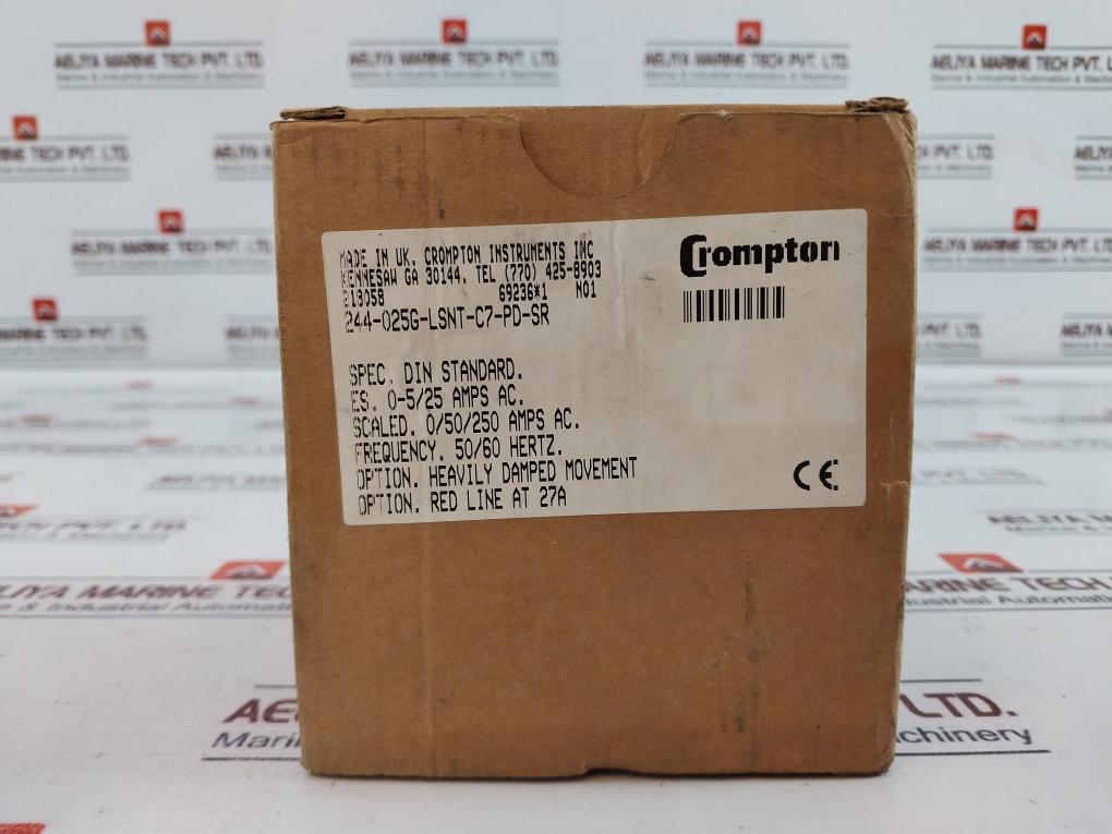 Crompton 244-025g-lsnt-c7-pd-sr Ammeter