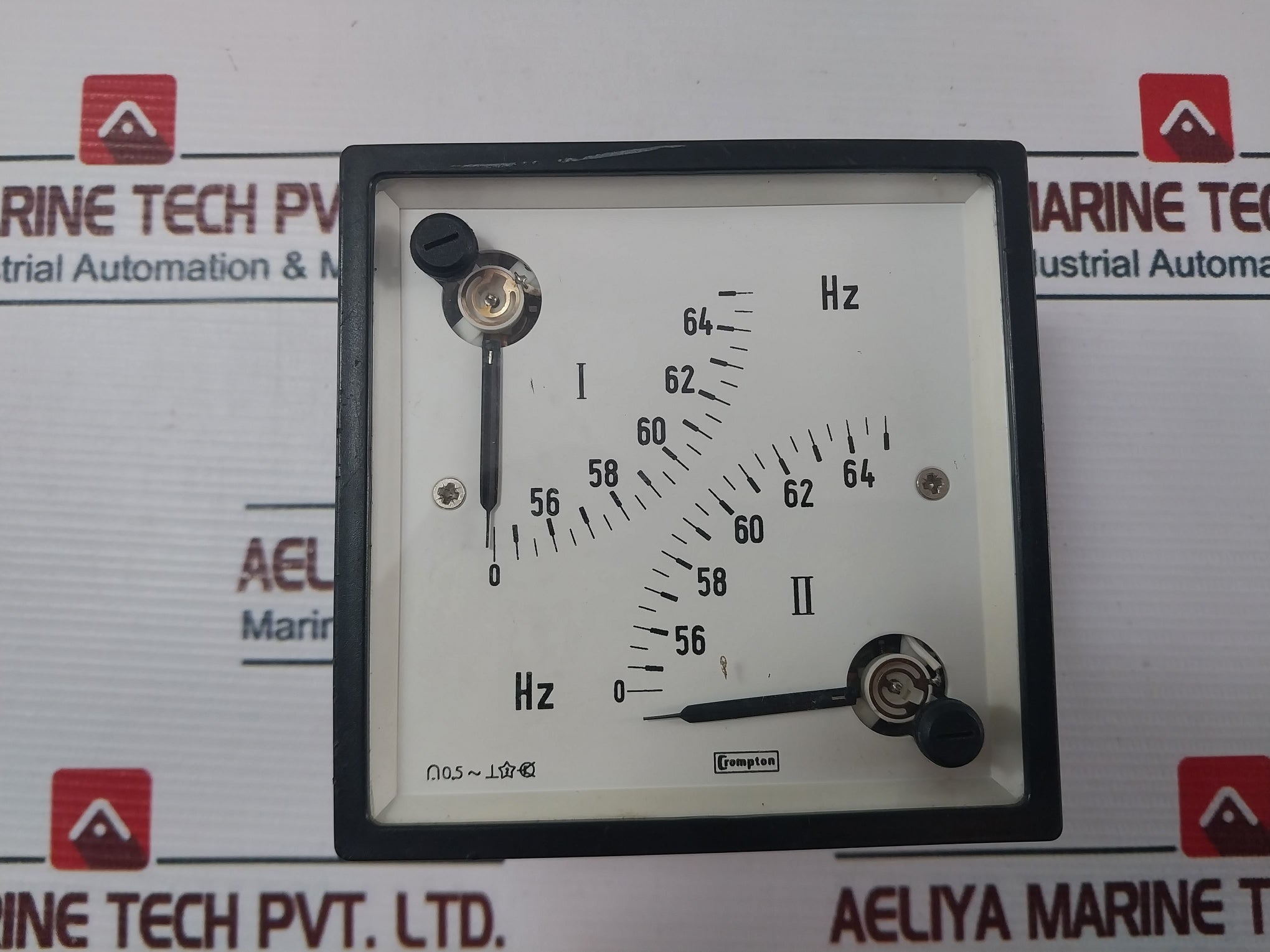 Crompton 244-41Dg-pkan-an-4T Dual Frequency Meter 100Volts Ac