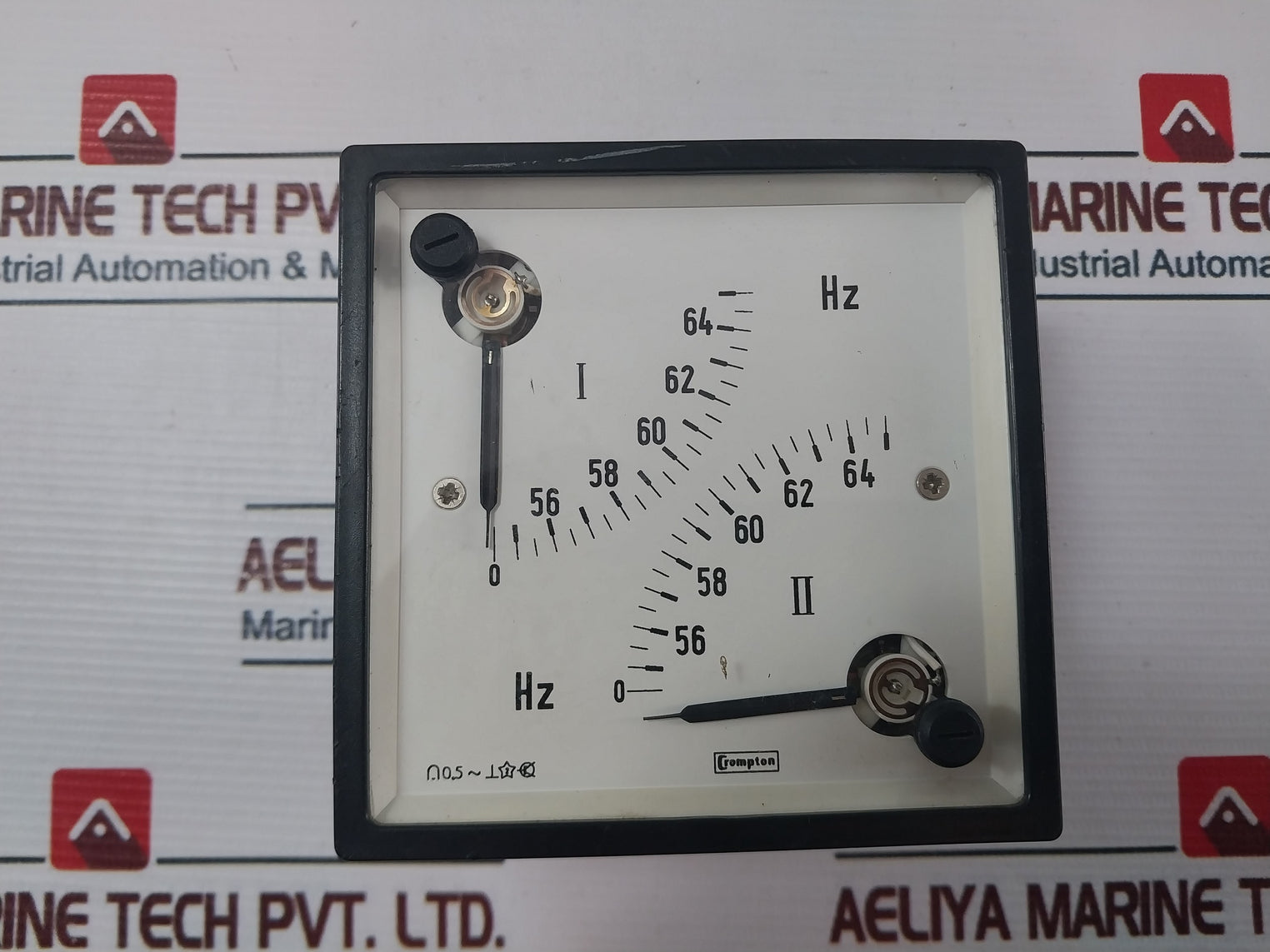 Crompton 244-41Dg-pkan-an-4T Dual Frequency Meter 100Volts Ac