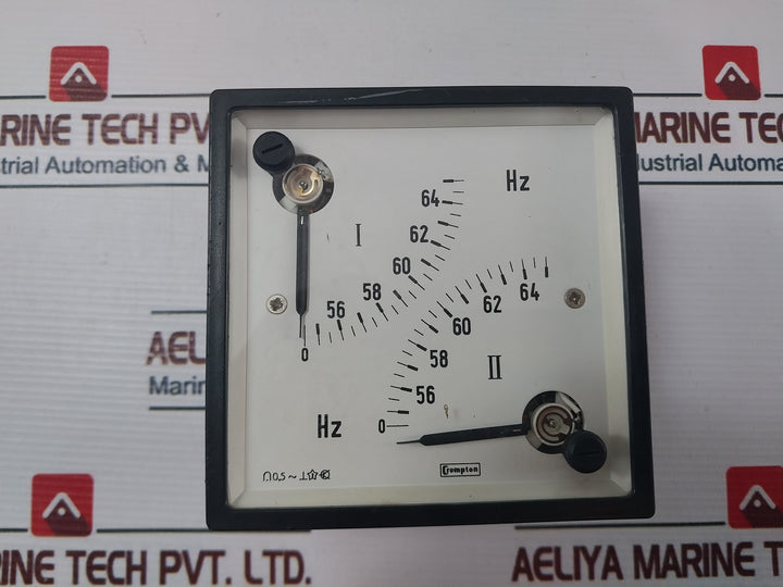 Crompton 244-41Dg-pkan-an-4T Dual Frequency Meter 100Volts Ac