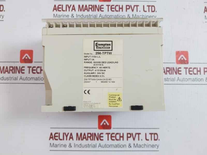 Crompton 24Vdc 3-phase Angle Transducer 256-tptww-qahh-c6-d2-bd