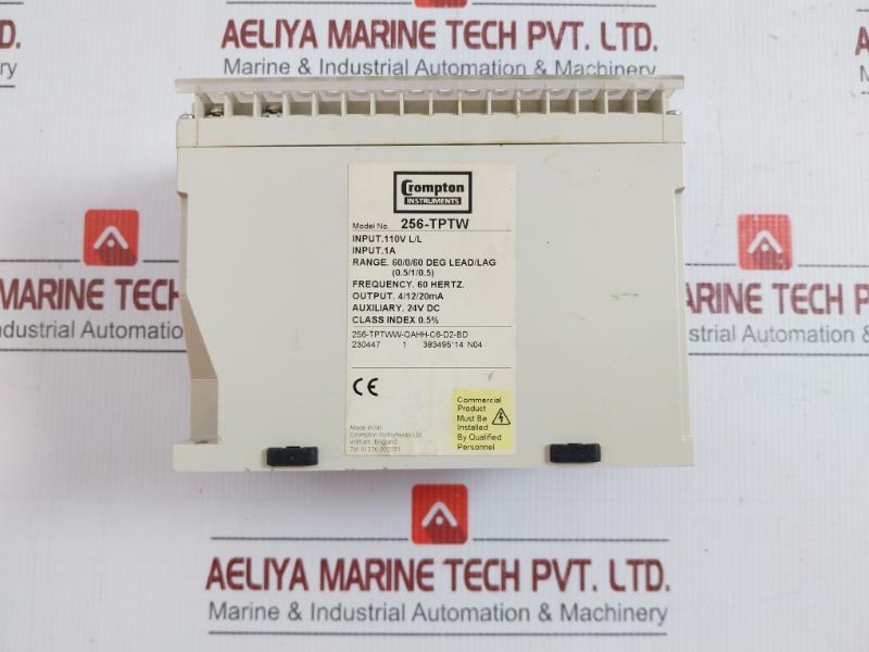 Crompton 24Vdc 3-phase Angle Transducer 256-tptww-qahh-c6-d2-bd