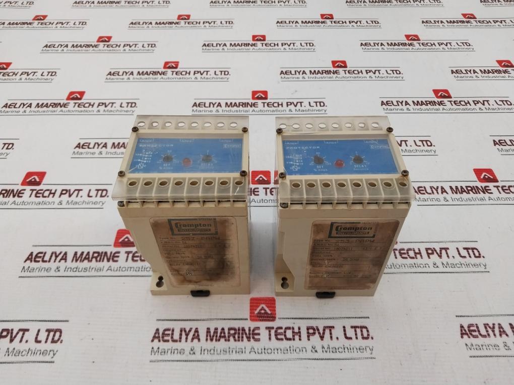 Crompton 253-papw Protector Relay 5A 50/60Hz