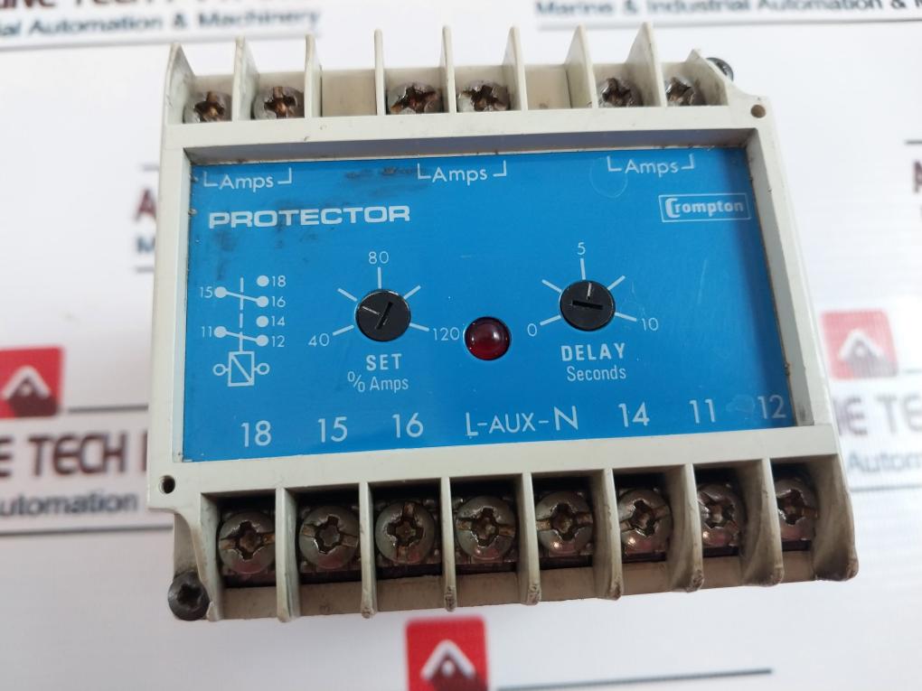 Crompton 253-papw Protector Trip Relay 0-10S