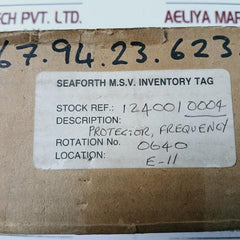 Crompton 253-phdw Protector Trip Relay 50/70hz 110v 1240010004