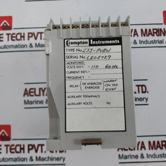 Crompton 253-pvbw Protector Relay On Trip 110v 60hz