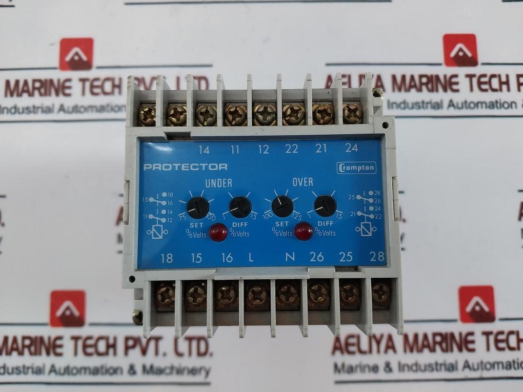 Crompton 253-pvbw Protector Relay On Trip 110v 60hz