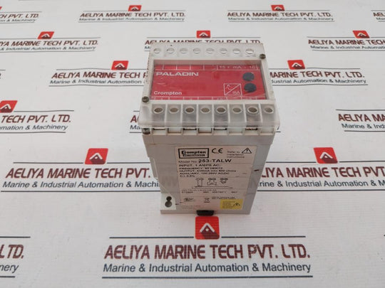 Crompton 253-talw Current Transducer 100-250V 60Hz